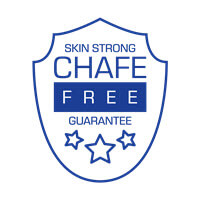 Skin Strong money-back chafe-free, blister-free guarantee.