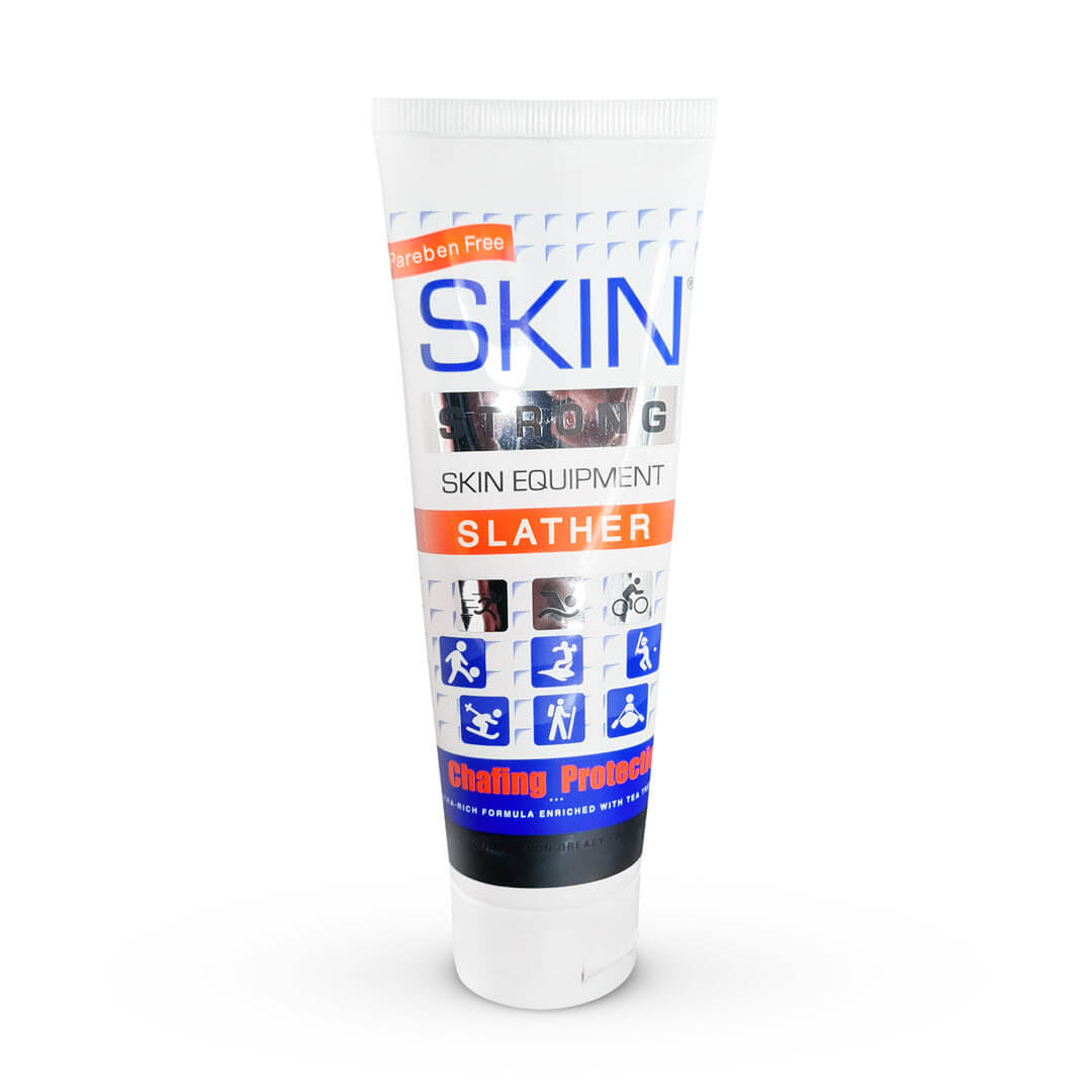  Skin Strong all products combo anti chafe anti blister chamois cream stop hotspots soggy and smelly feet.