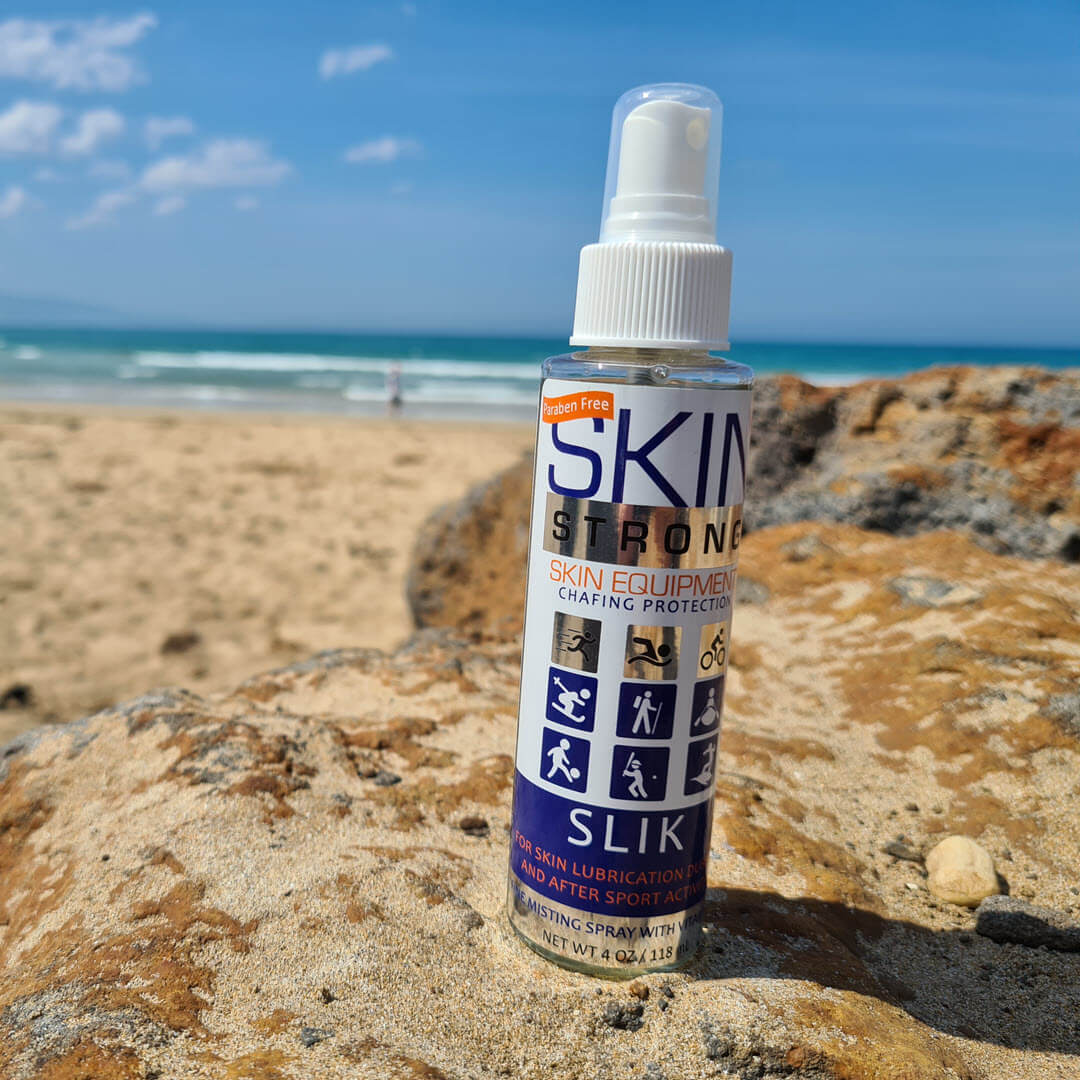 Skin Strong SLIK Anti-chafe spray, anti-blister spray skin protection spray and wetsuit lubricant